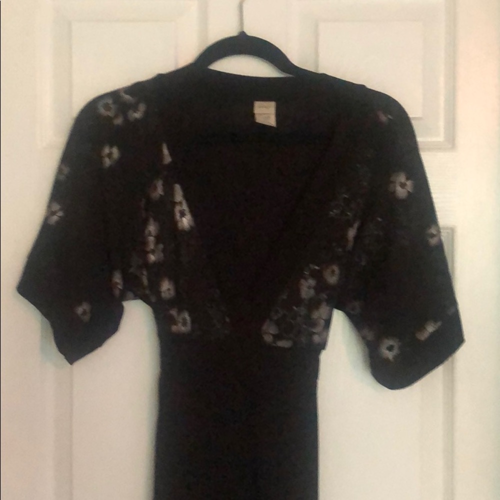 Black & Silver Napoli dress